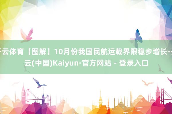 开云体育【图解】10月份我国民航运载界限稳步增长-开云(中国)Kaiyun·官方网站 - 登录入口